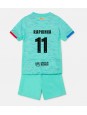 Barcelona Raphinha Belloli #11 Kolmaspaita Lasten 2023-24 Lyhythihainen (+ shortsit)